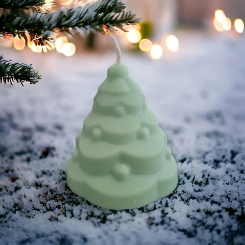 Christmas Tree Rosemary & Bay Wreath Candle